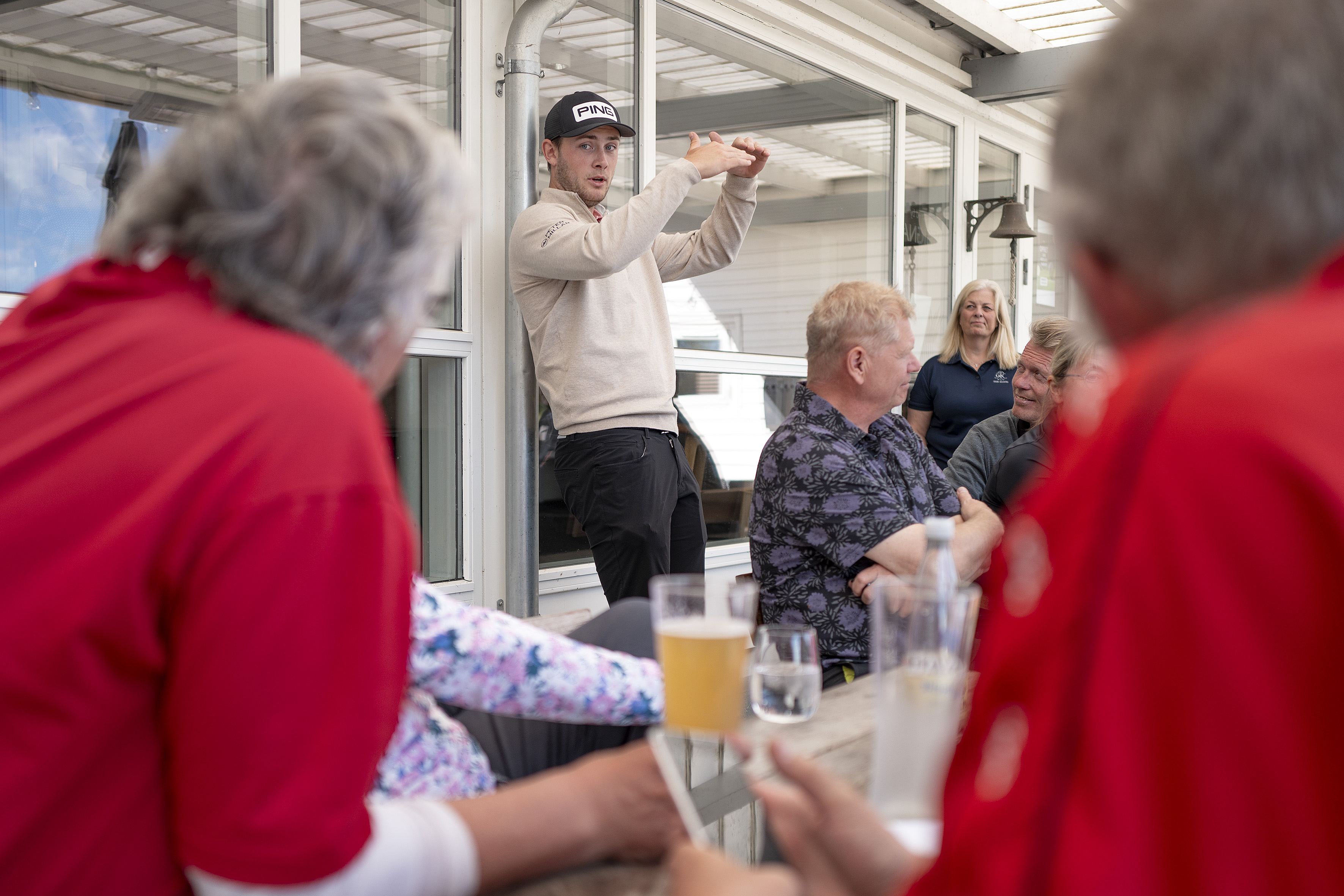 Referatet fra matchen i Aalborg må nødvendigvis blive delt i to