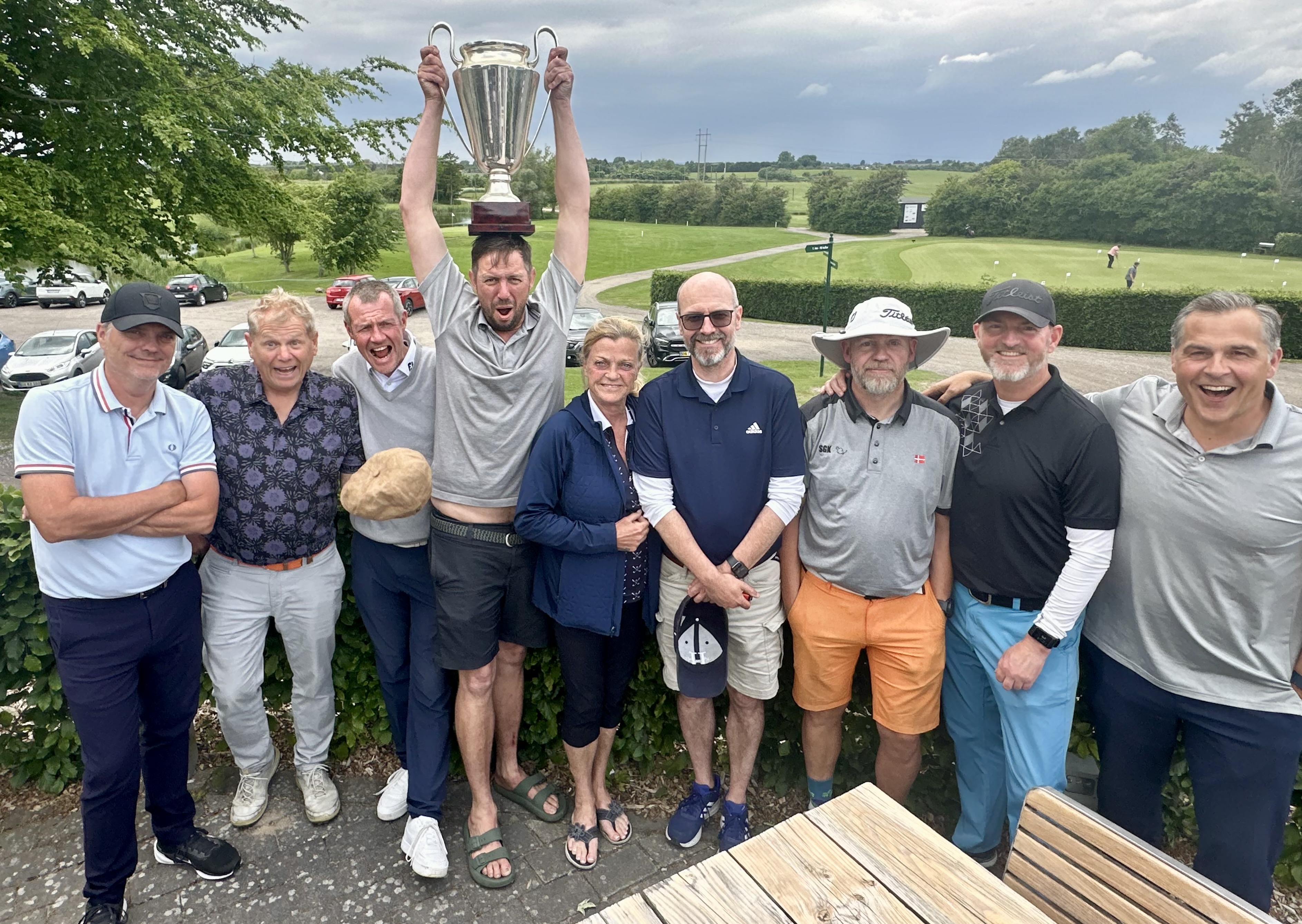 Noget andet end golfspillet var – helt undtagelsesvist – dagens mest fascinerende oplevelse